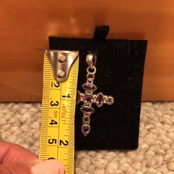 Amethyst Cross - Picture 3 of 7